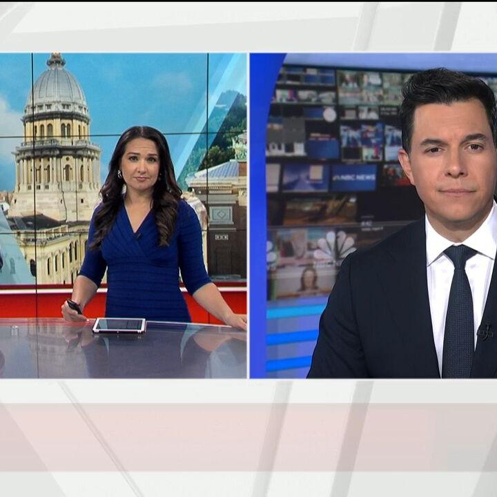 NBC News Nightly News Anchor and Managing Editor Tom Llamas made a special appearance on WAND News